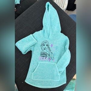 Elsa Kids Hoodie - warm Teal
